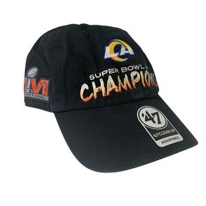 '47 Brand Los Angeles Rams Super Bowl LVI Champs Clean Up Adjustable Cap OSFM